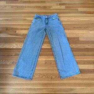 Edikted Light Blue Flare Jeans